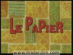 Le papier